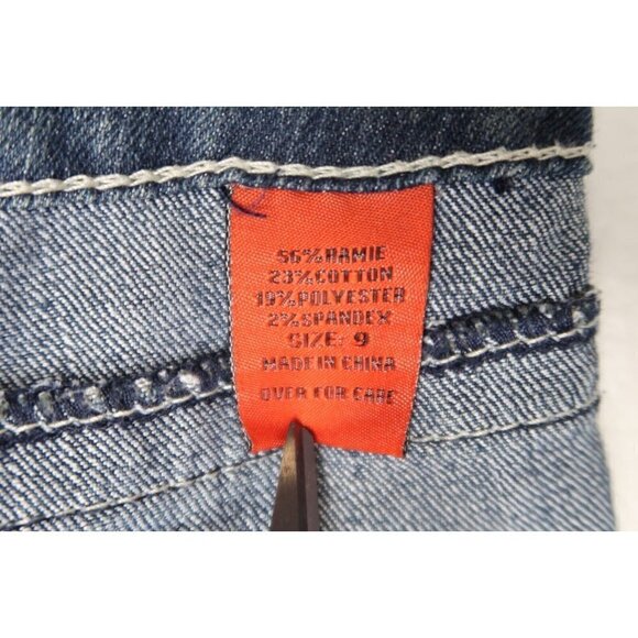 Eighty Eight Perfect Jeans Skinny Low Rise Y2K Blue Stretch Denim Women's Size 9 - Picture 9 of 9